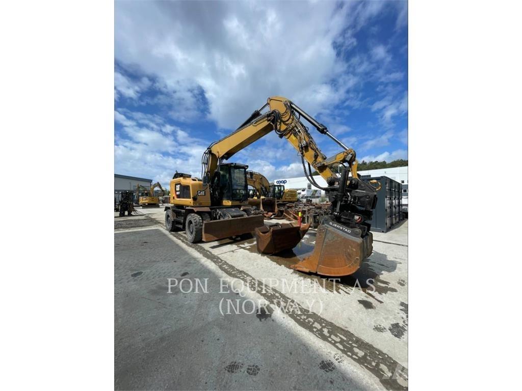 CAT M317F Kolesové rýpadlá