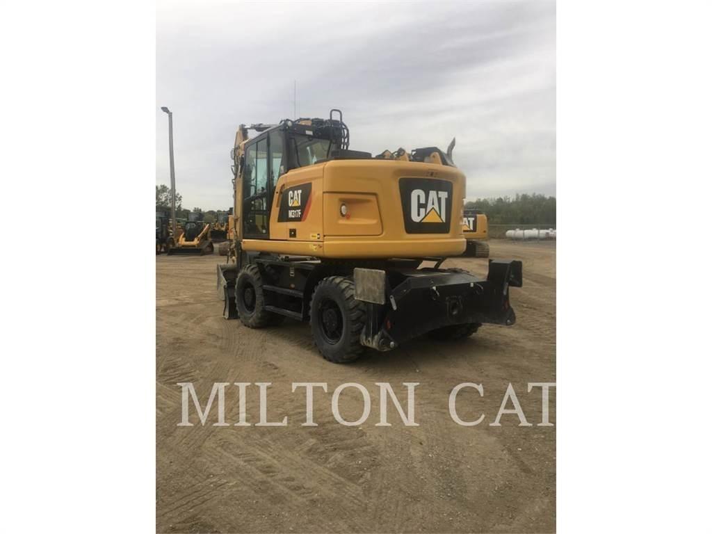 CAT M317F Kolesové rýpadlá