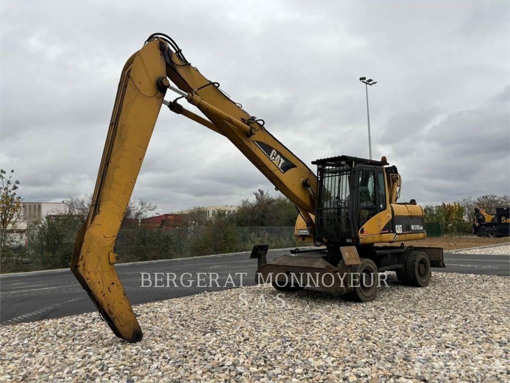 CAT M318C Kolesové rýpadlá