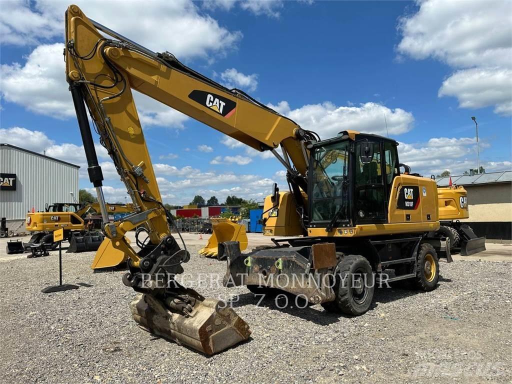 CAT M318F Kolesové rýpadlá