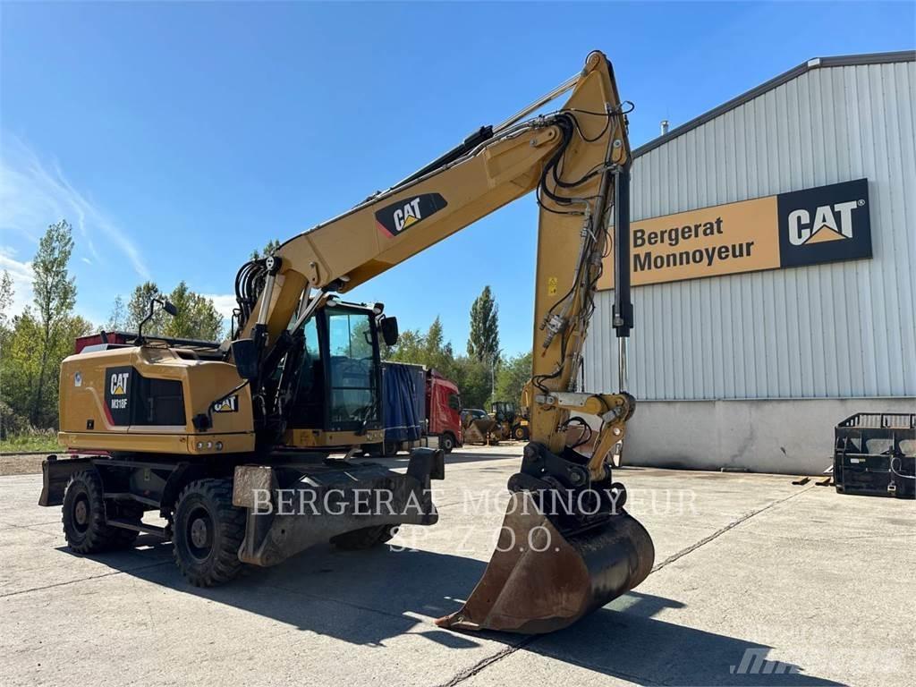 CAT M318F Kolesové rýpadlá