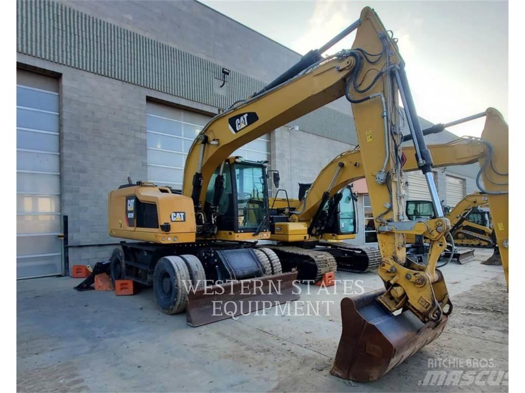 CAT M318F Kolesové rýpadlá