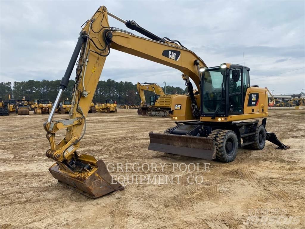 CAT M318F Kolesové rýpadlá