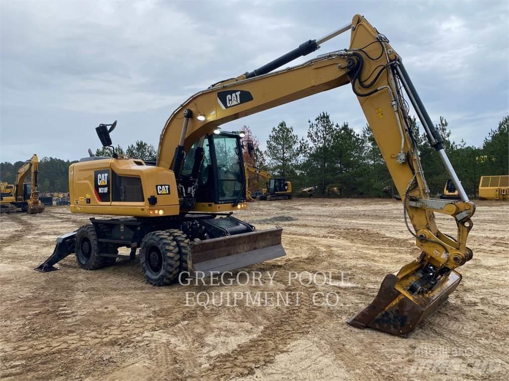 CAT M318F Kolesové rýpadlá