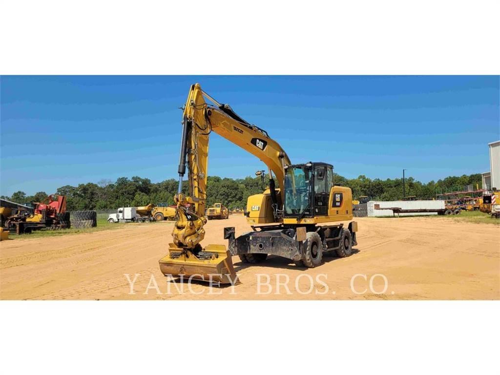 CAT M318F Kolesové rýpadlá