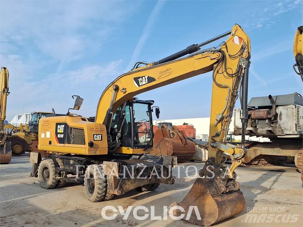 CAT M318F Kolesové rýpadlá