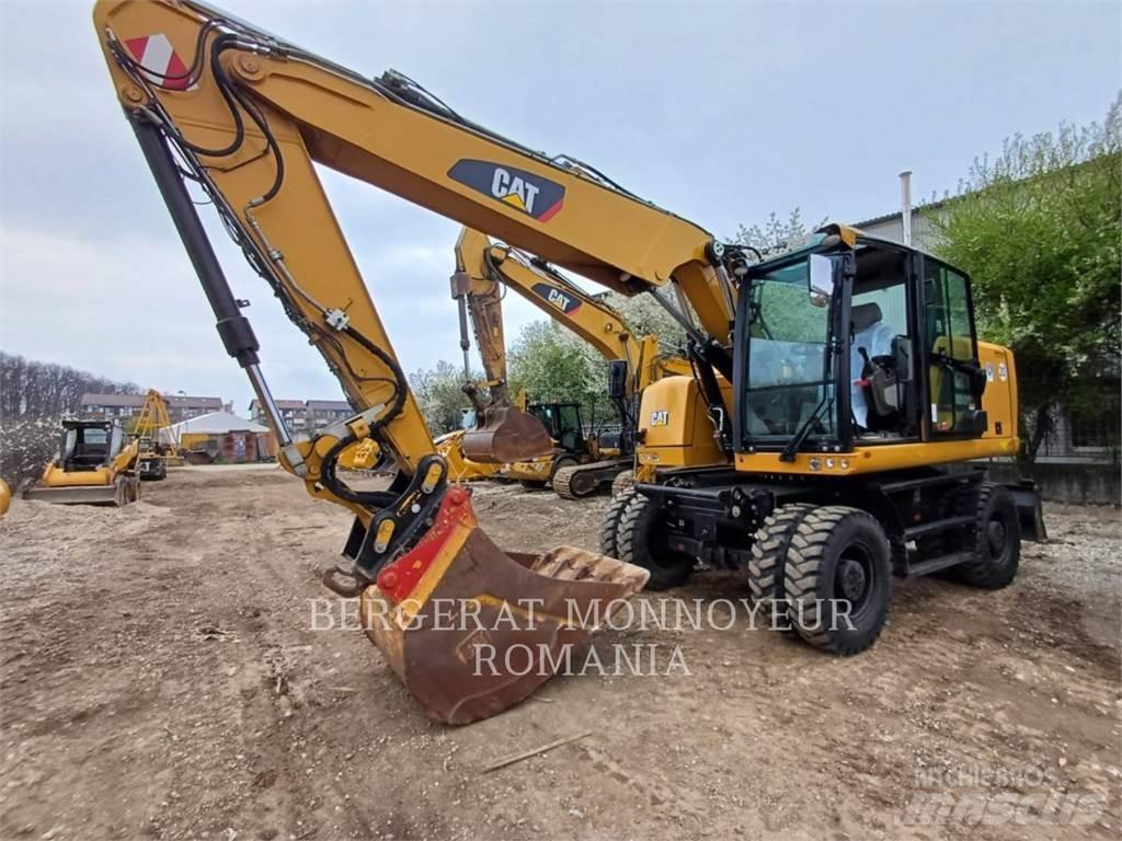 CAT M318F Kolesové rýpadlá