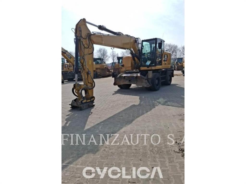 CAT M318F Kolesové rýpadlá