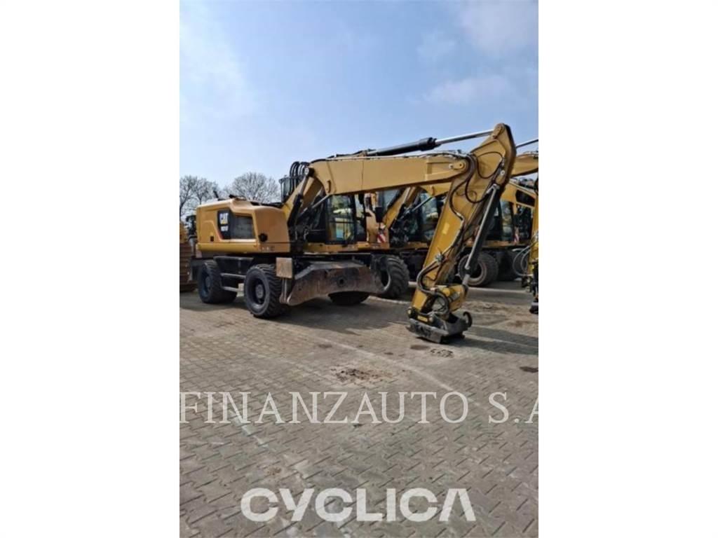 CAT M318F Kolesové rýpadlá