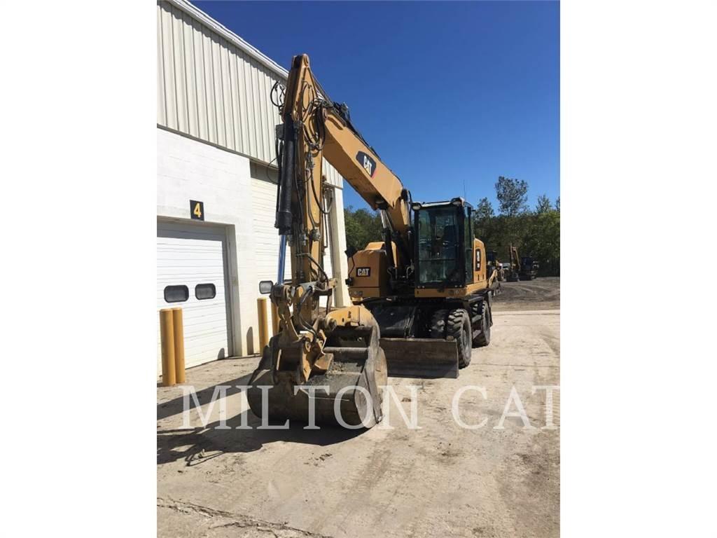 CAT M318F Kolesové rýpadlá