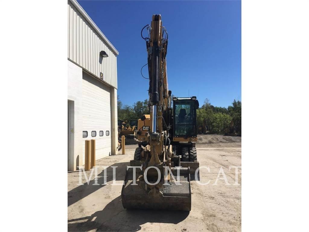 CAT M318F Kolesové rýpadlá