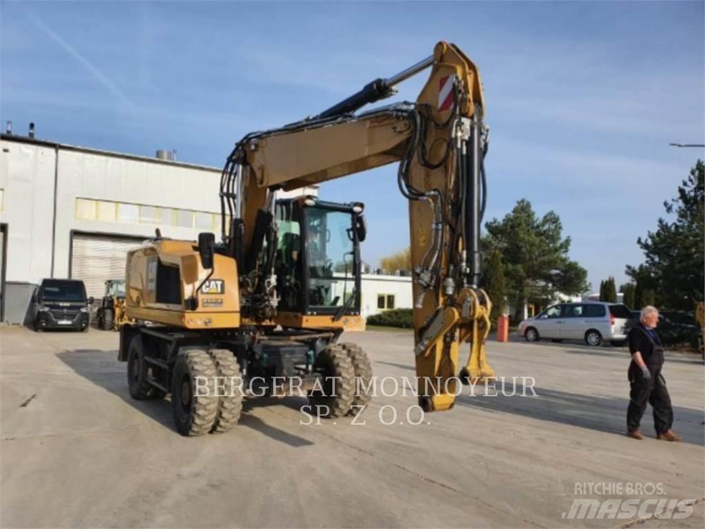 CAT M318F Kolesové rýpadlá