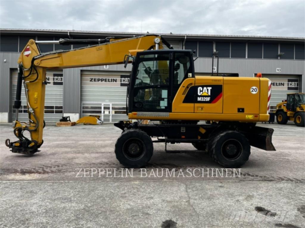 CAT M320F Kolesové rýpadlá