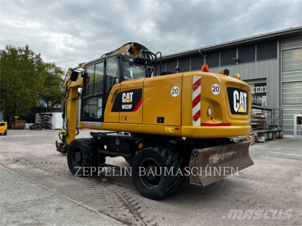 CAT M320F Kolesové rýpadlá