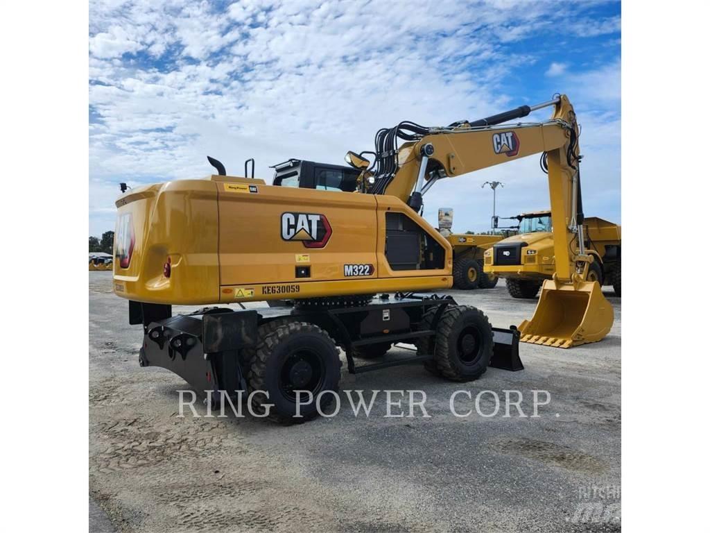 CAT M322 Pásové rýpadlá