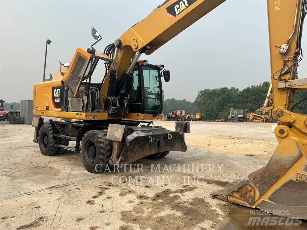 CAT M322F Kolesové rýpadlá