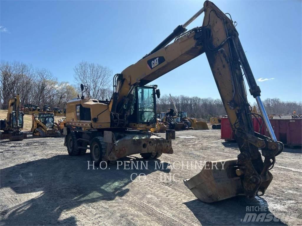 CAT M322F Kolesové rýpadlá