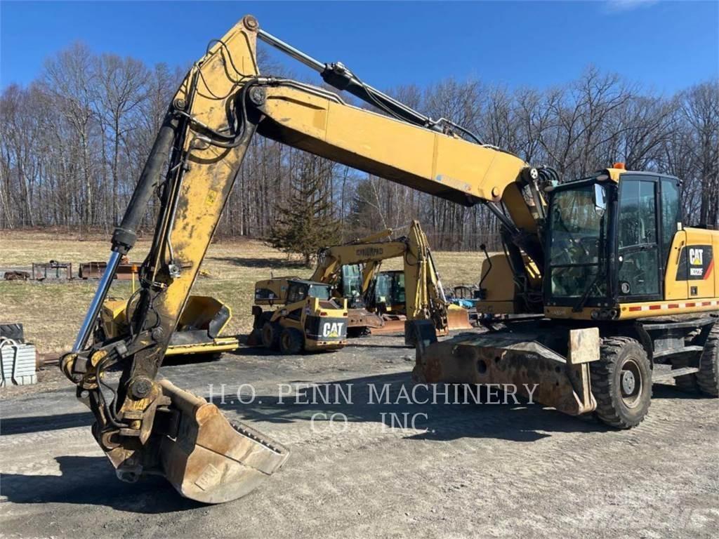 CAT M322F Kolesové rýpadlá