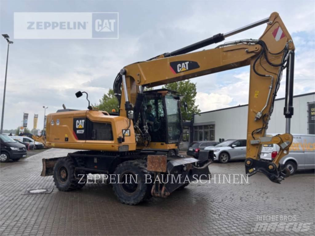 CAT M322F Kolesové rýpadlá
