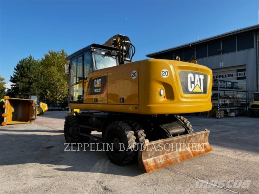 CAT M322F Kolesové rýpadlá