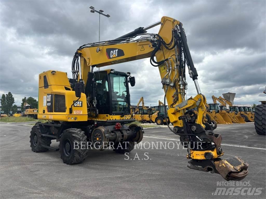 CAT M323F Kolesové rýpadlá