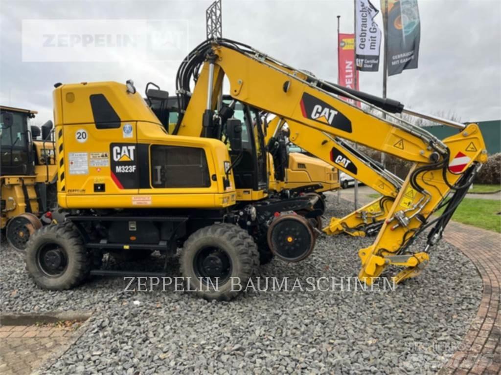 CAT M323F Kolesové rýpadlá
