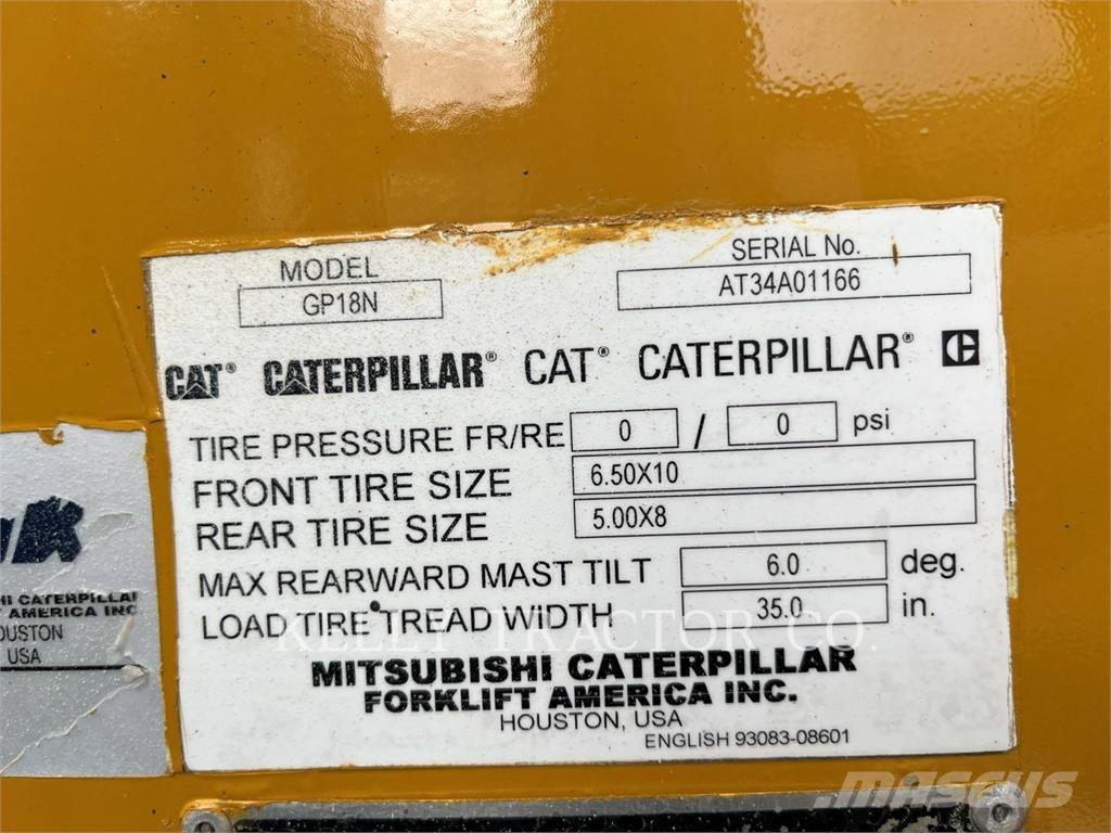 CAT MCFGP18N5 LPG vozíky