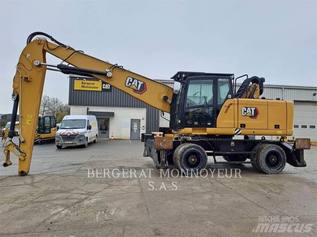 CAT MH3024 Kolesové rýpadlá