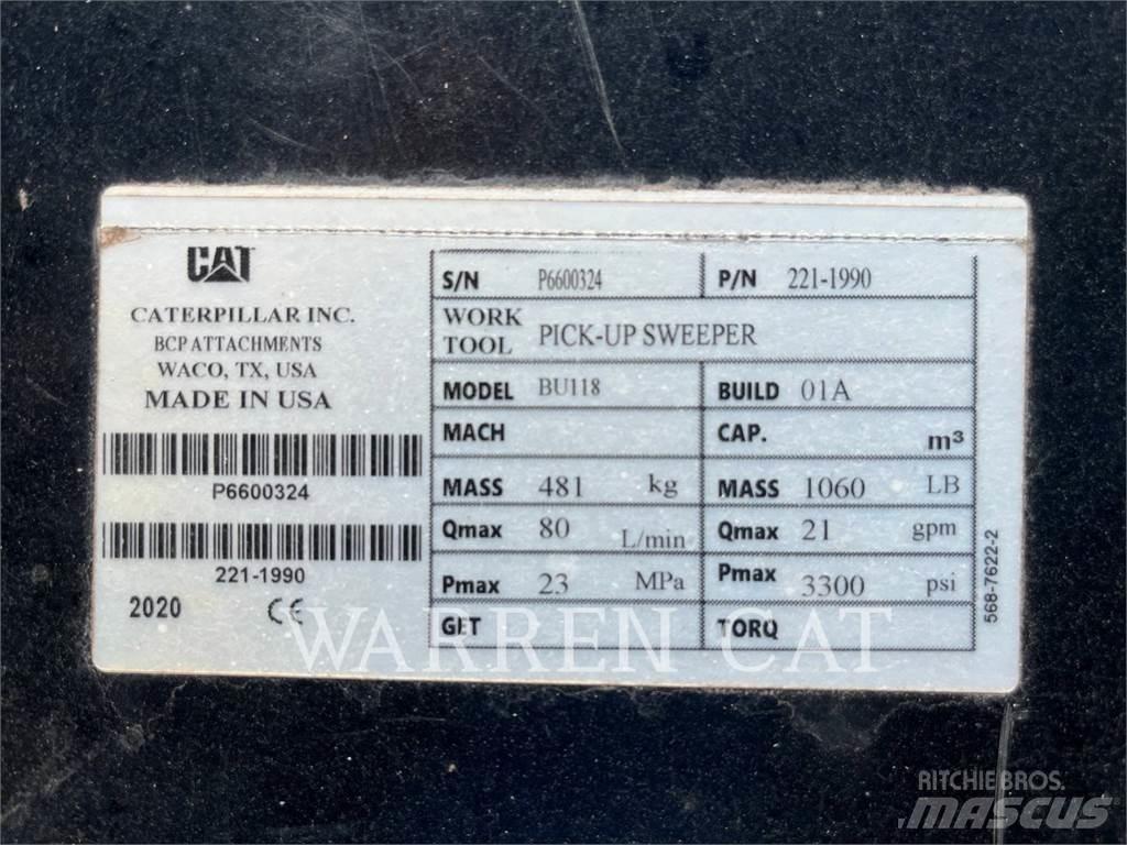 CAT PICK-UP SWEEPER Zametacie kefy