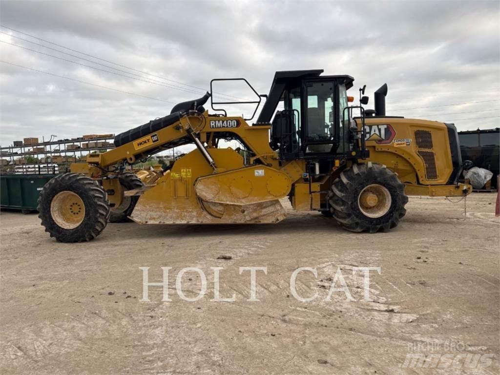 CAT RM400 CAB Recyklovače asfaltu