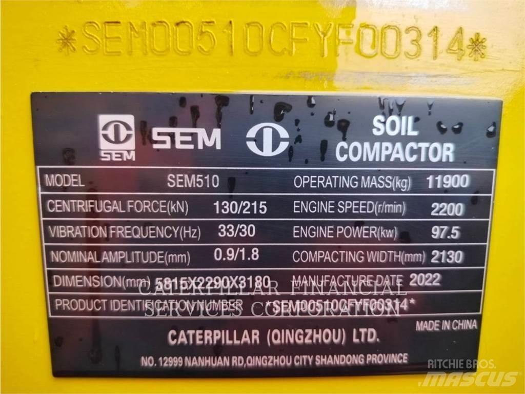 CAT SEM510 Ťahačové valce