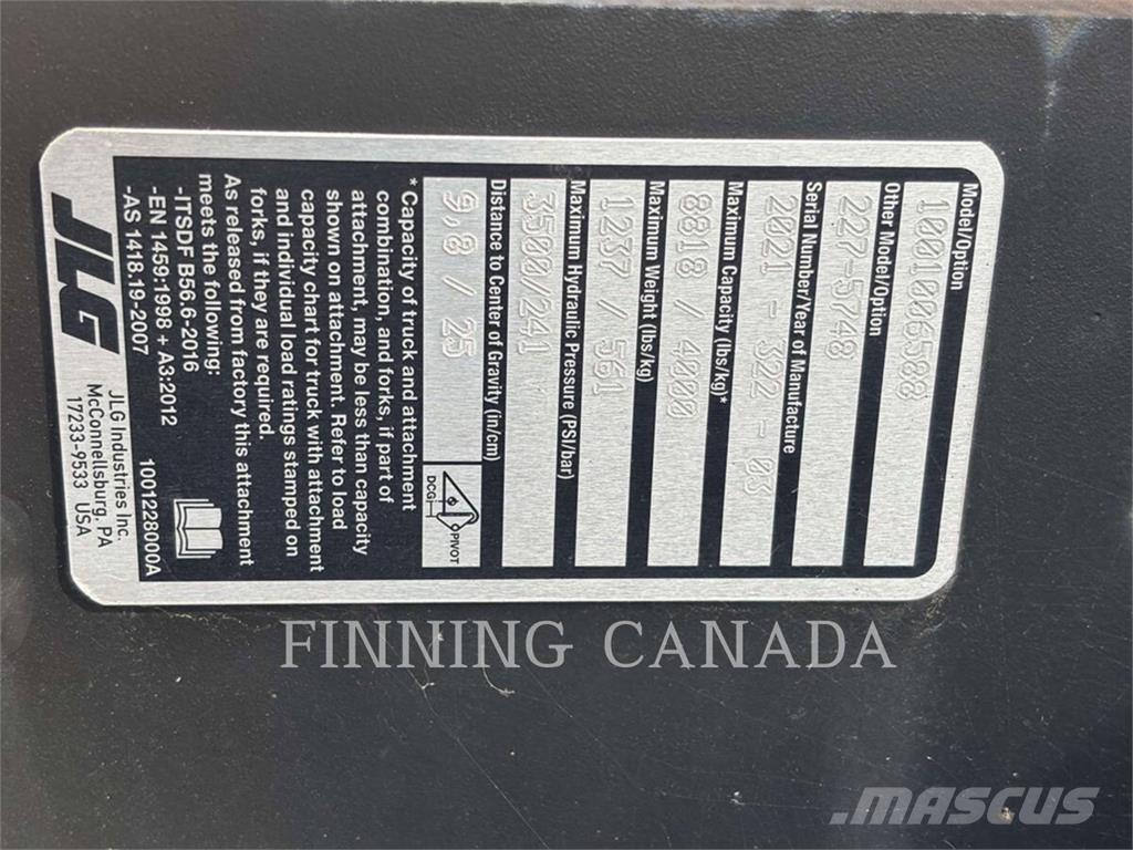 CAT TH62-CR-74 Vidlica