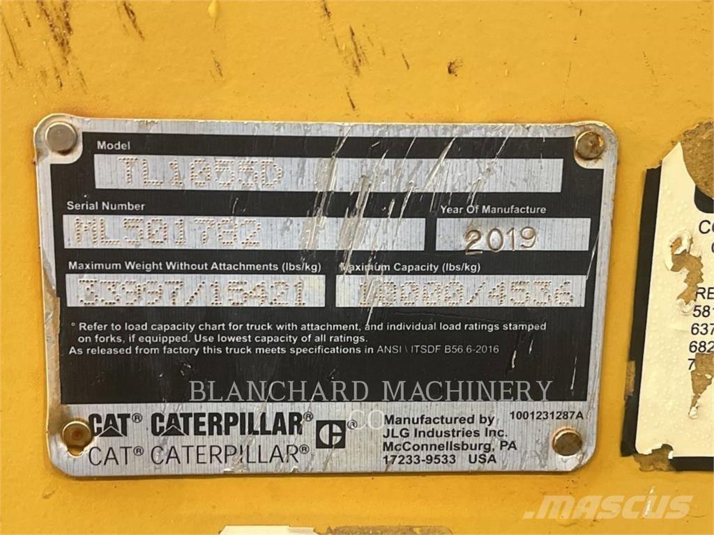 CAT TL1055D Teleskopické manipulátory