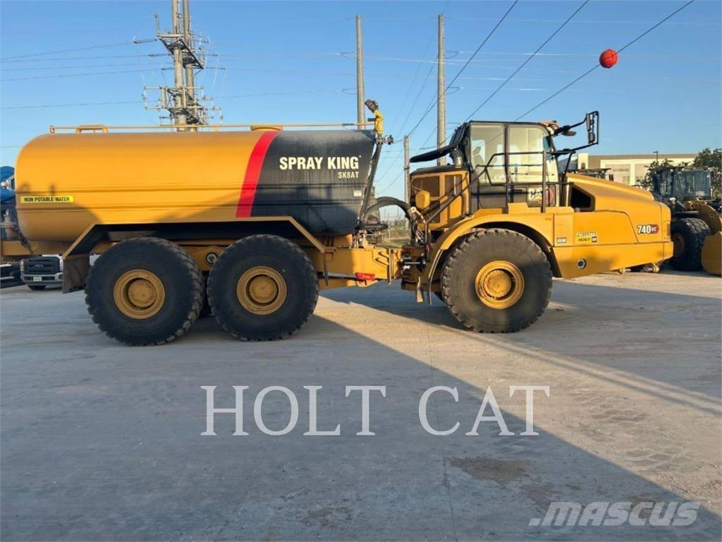 CAT W00 740GC Cisternové nákladné vozidlá