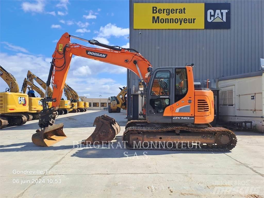 Doosan DX140LCR Pásové rýpadlá