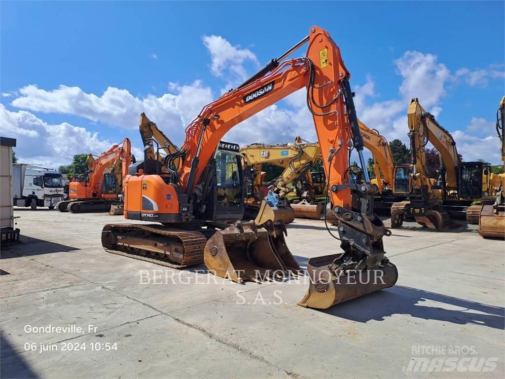 Doosan DX140LCR Pásové rýpadlá
