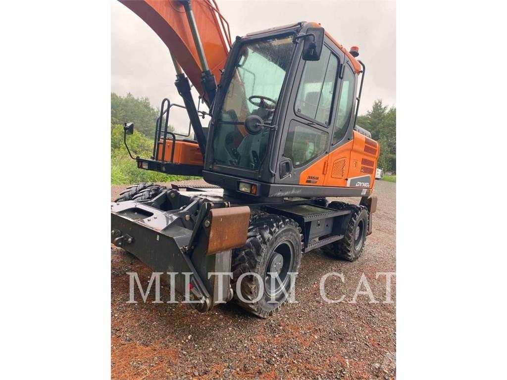 Doosan DX140W-5 Kolesové rýpadlá