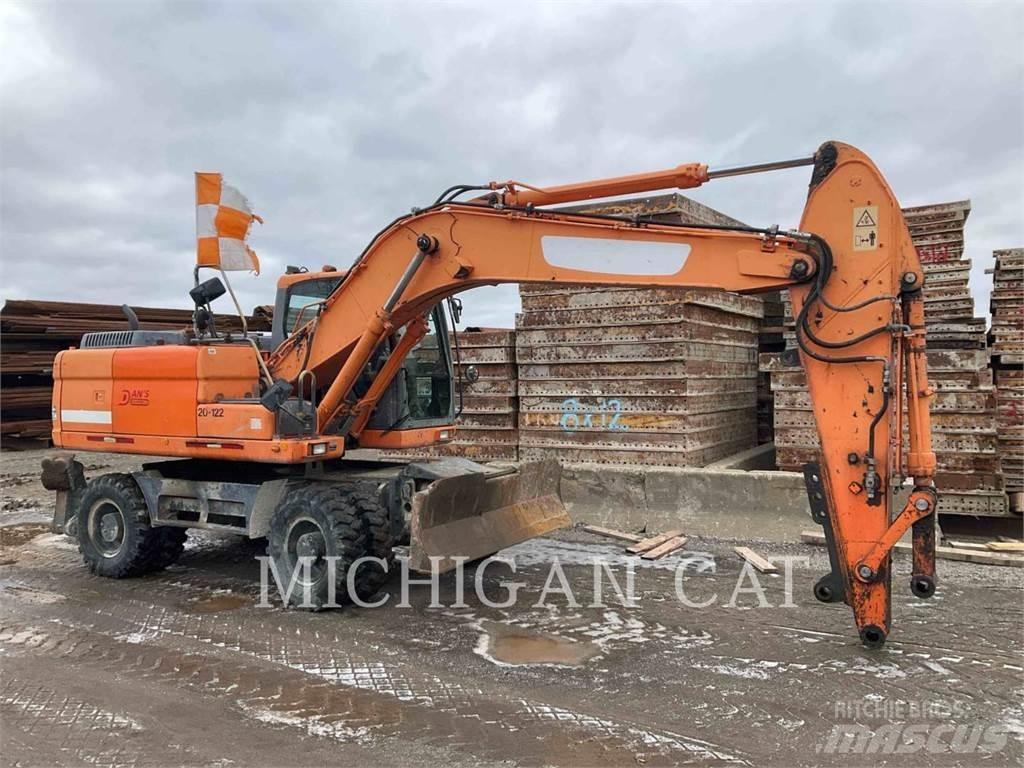 Doosan DX190W Kolesové rýpadlá