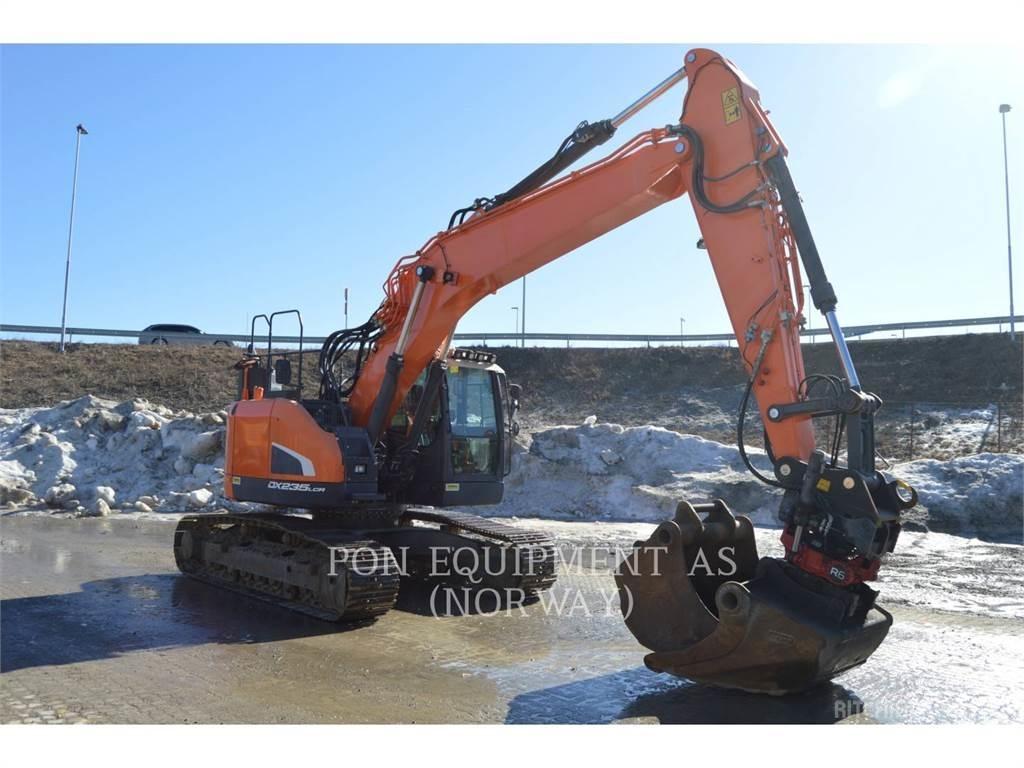 Doosan DX235 Pásové rýpadlá