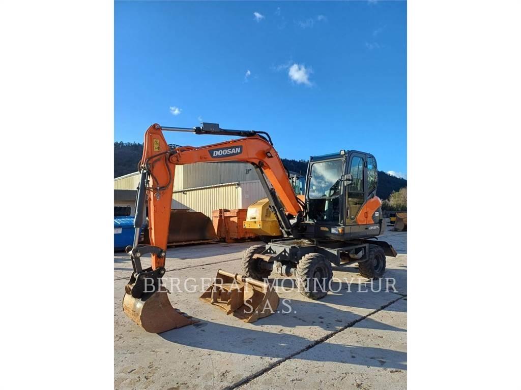 Doosan DX57W-7 Kolesové rýpadlá
