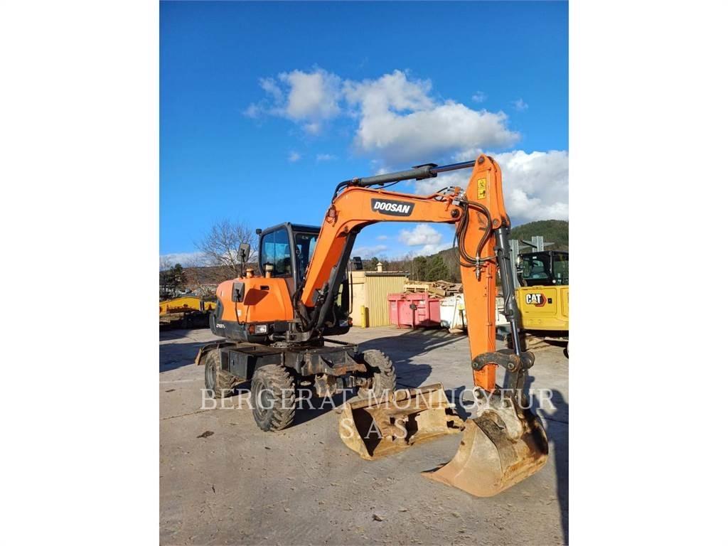 Doosan DX57W-7 Kolesové rýpadlá