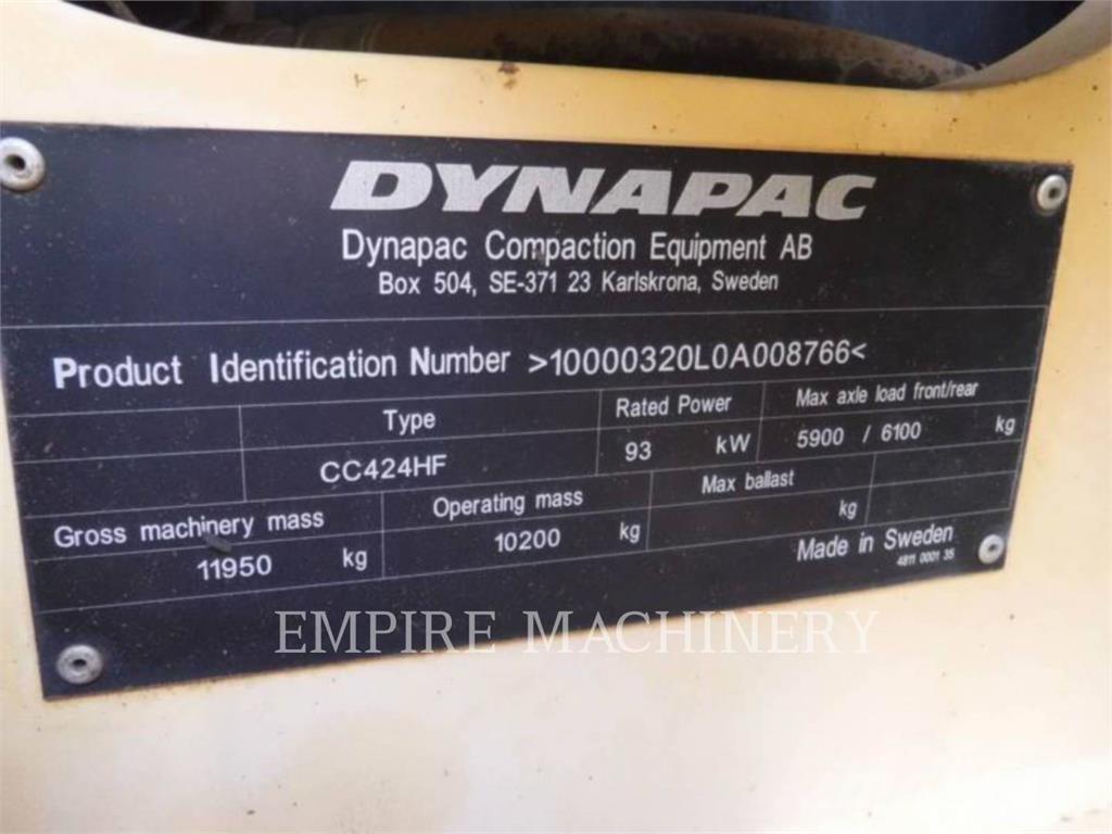 Dynapac CC424HF Tandemové valce