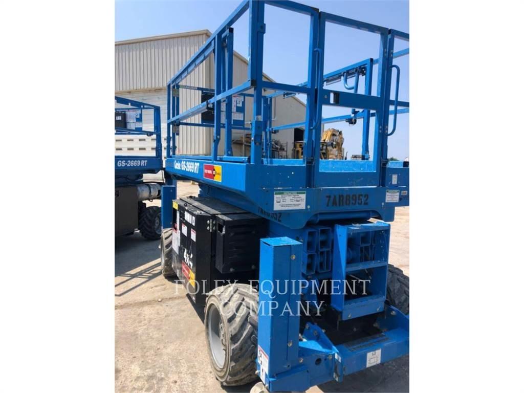 Genie GS2669RTGO Nožnicové zdvíhacie plošiny