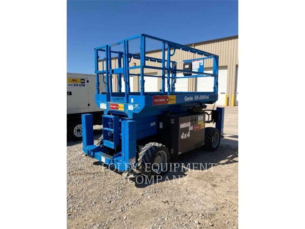 Genie GS2669RTGO Nožnicové zdvíhacie plošiny