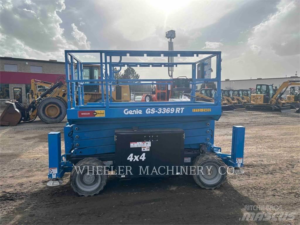 Genie GS3369 RT Nožnicové zdvíhacie plošiny