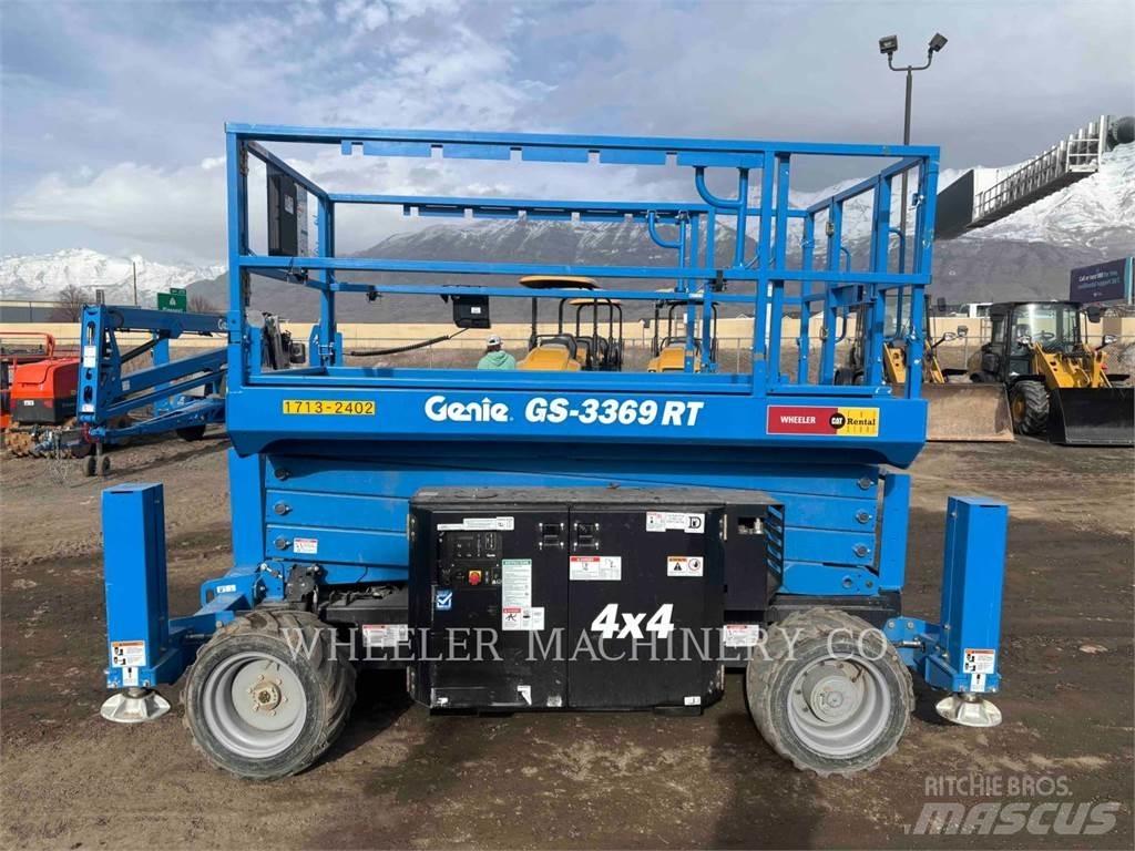 Genie GS3369 RT Nožnicové zdvíhacie plošiny