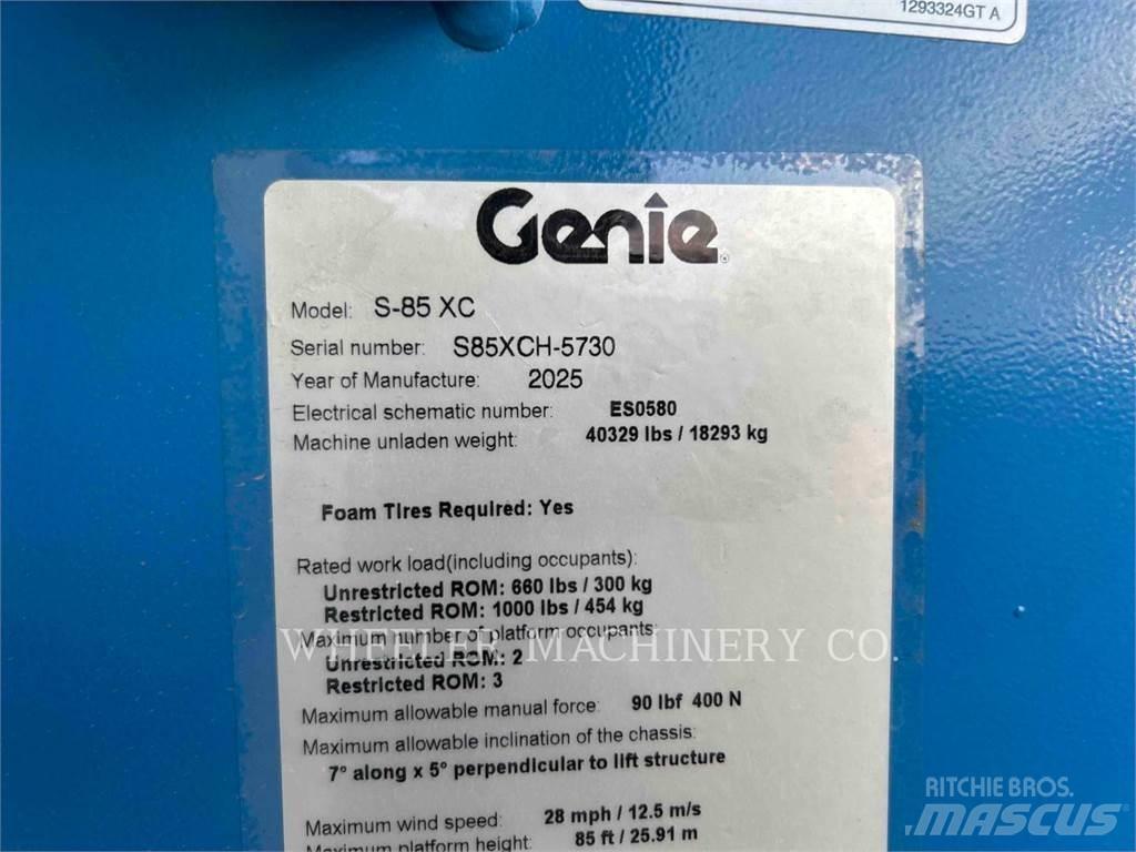 Genie S85XC SP Kĺbové plošiny