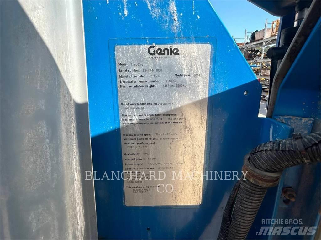 Genie Z34/22 Kĺbové plošiny