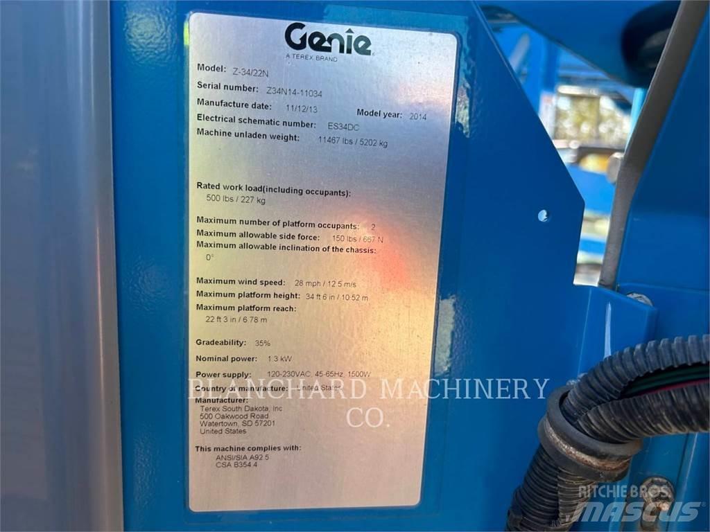 Genie Z34/22 Kĺbové plošiny