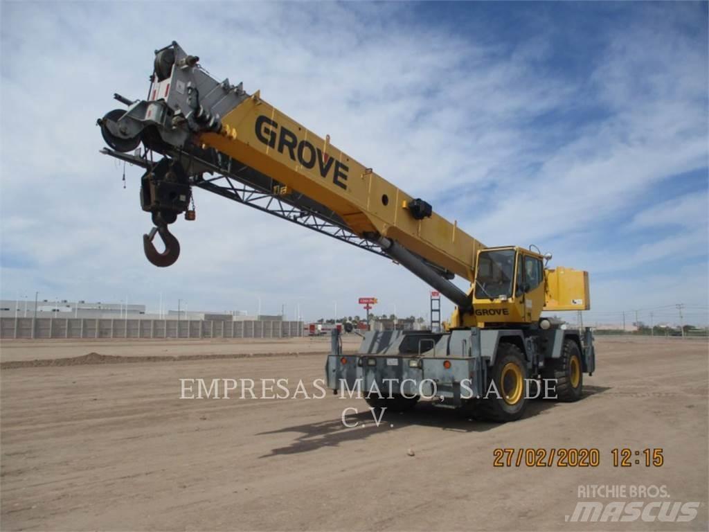 Grove RT600E Univerzálne terénne žeriavy